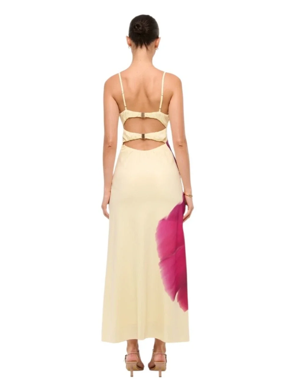 selina designer dresses Selena Gown by Et Ochs Color:Beige/Gold this dress features a Preorder - US Mika Mikado Hilow Dress